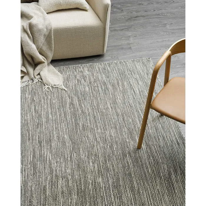 Abbas Floor Rug - Gravel  (100% Wool)