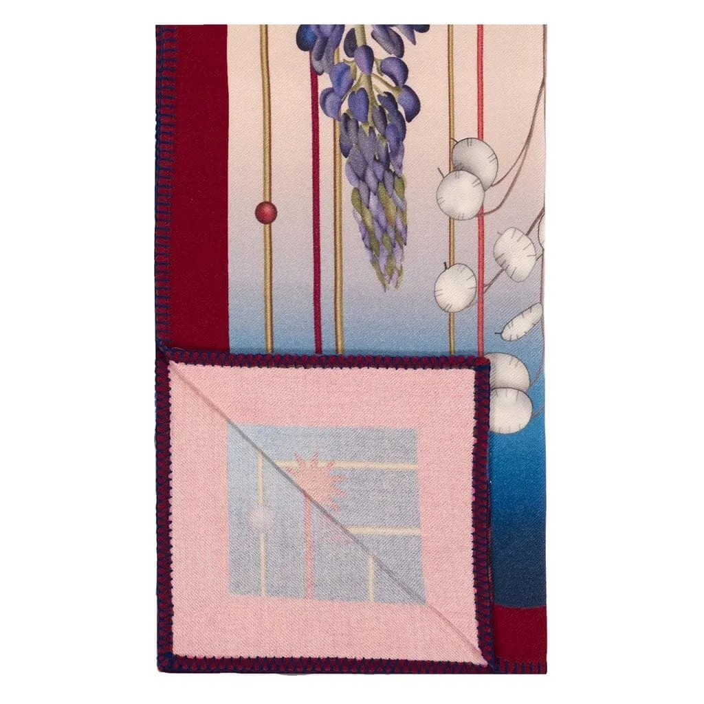 Amytis Indigo Throw by Christian Lacroix