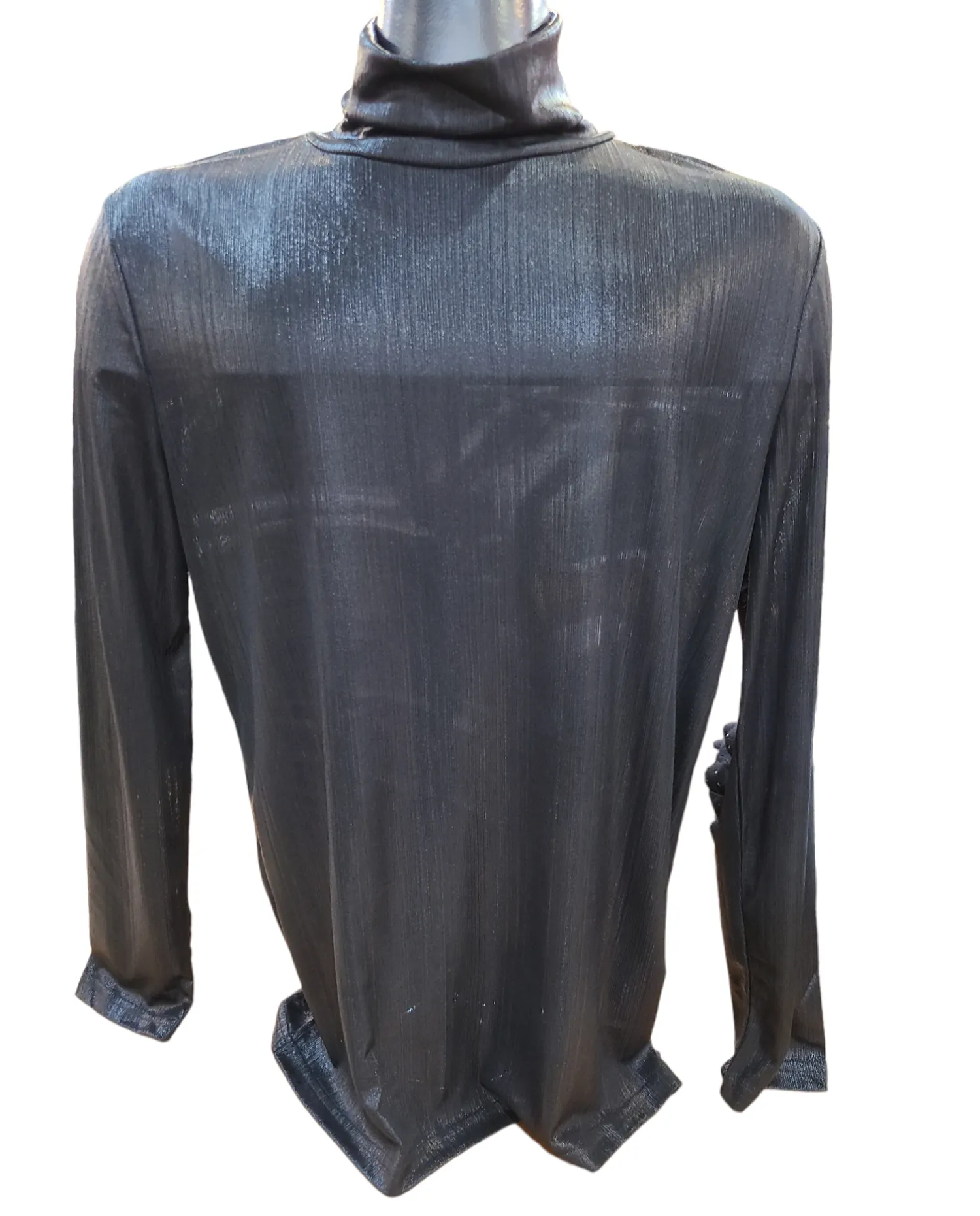 Barabas Metallic Turtleneck