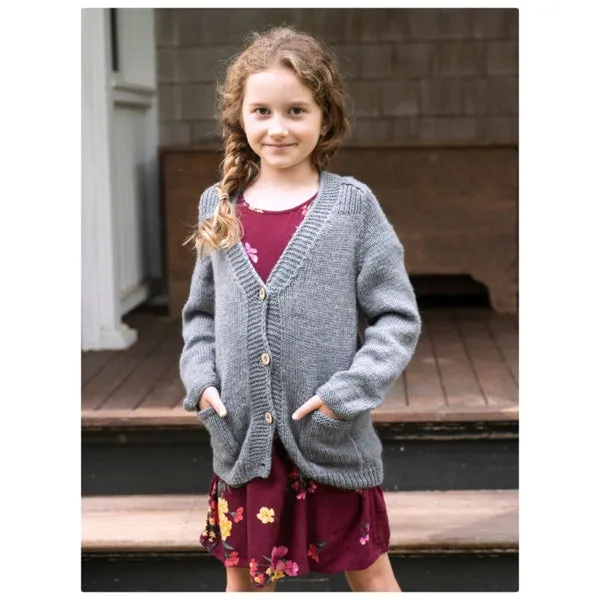 Berroco Jemison Kids Cardigan Kit PRE-ORDER