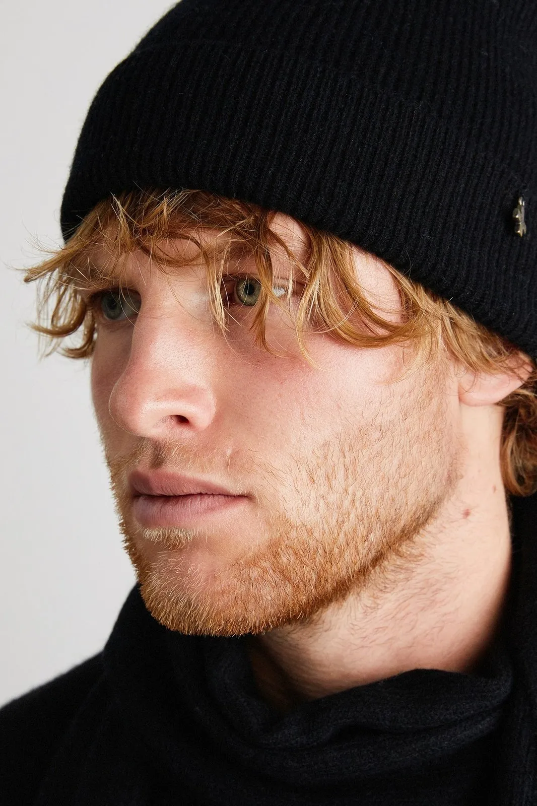   Beryll Cashmere Beanie | Black Rock