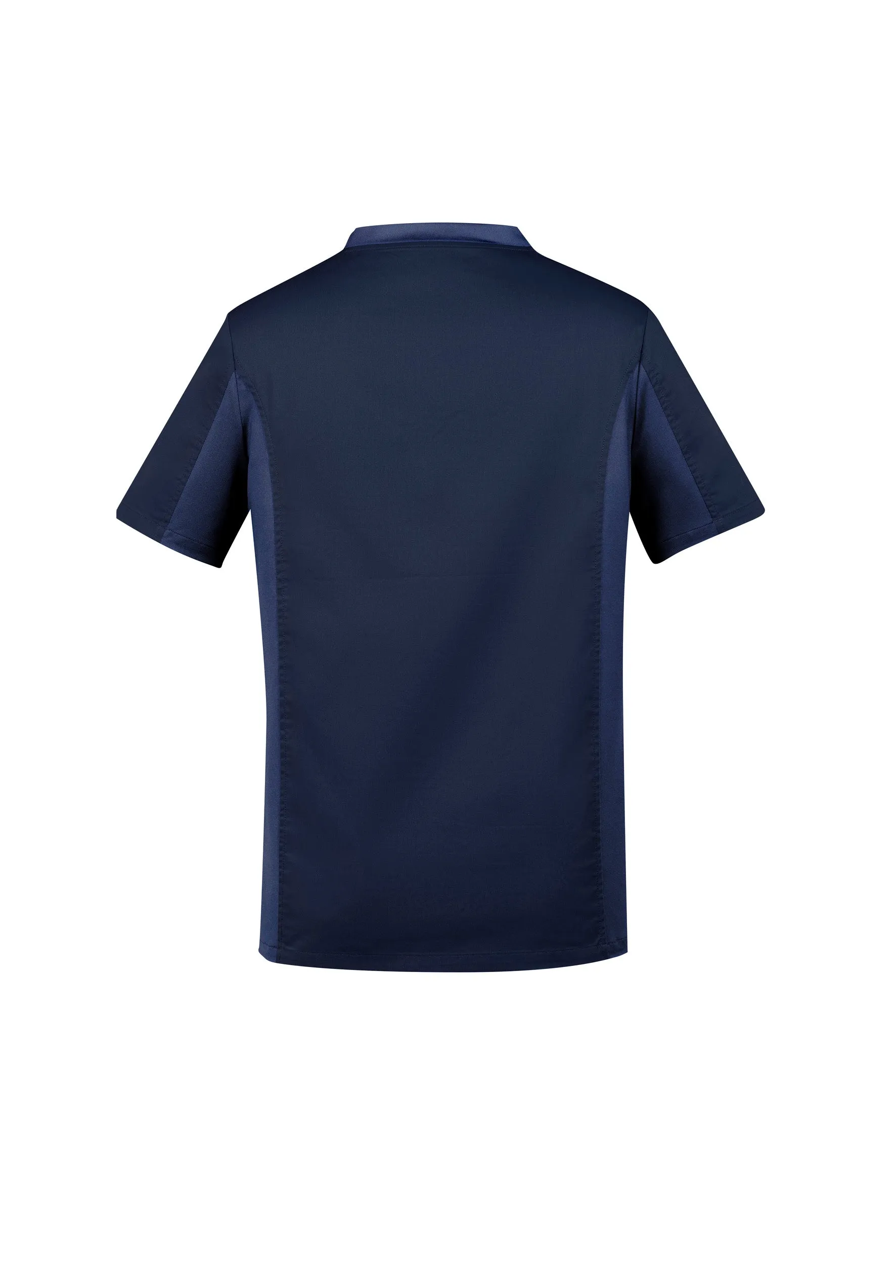 Biz Care Riley Mens V-Neck Stretch Scrub Top