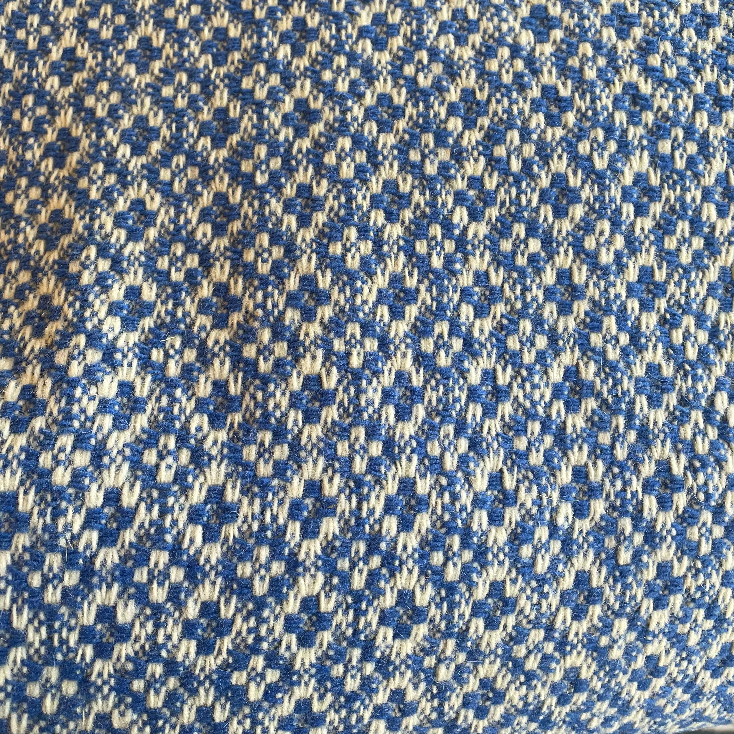 Burel Wool Blanket - Crossing Design *