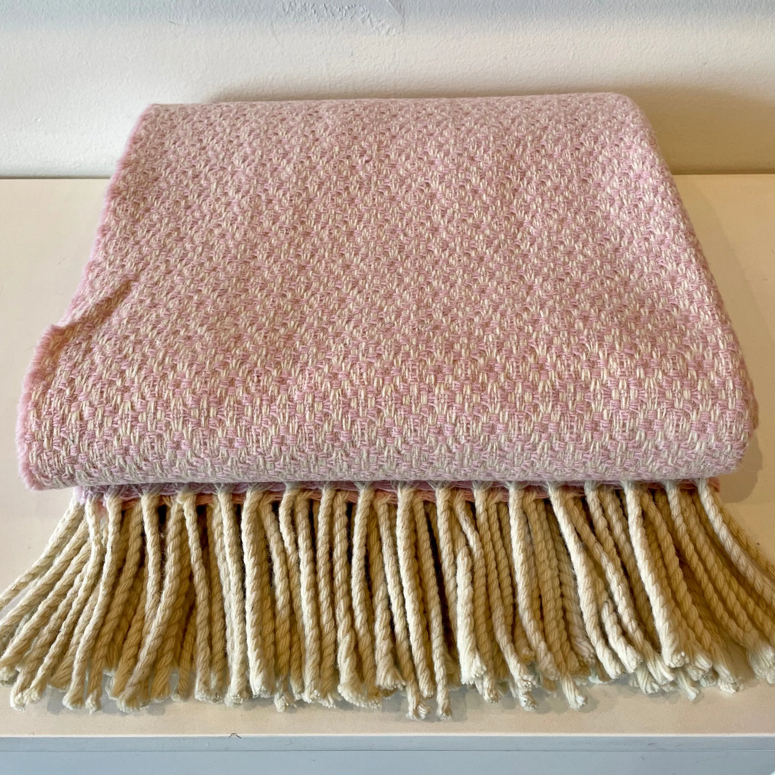 Burel Wool Blanket - Crossing Design *