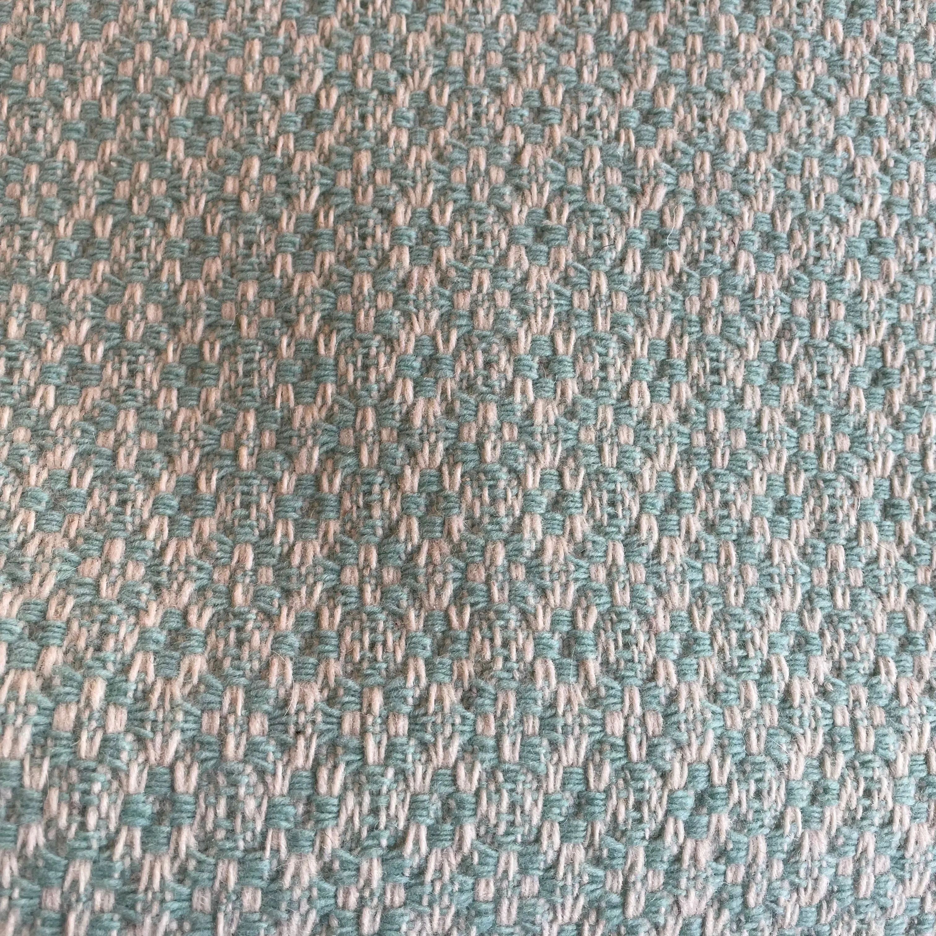 Burel Wool Blanket - Crossing Design *