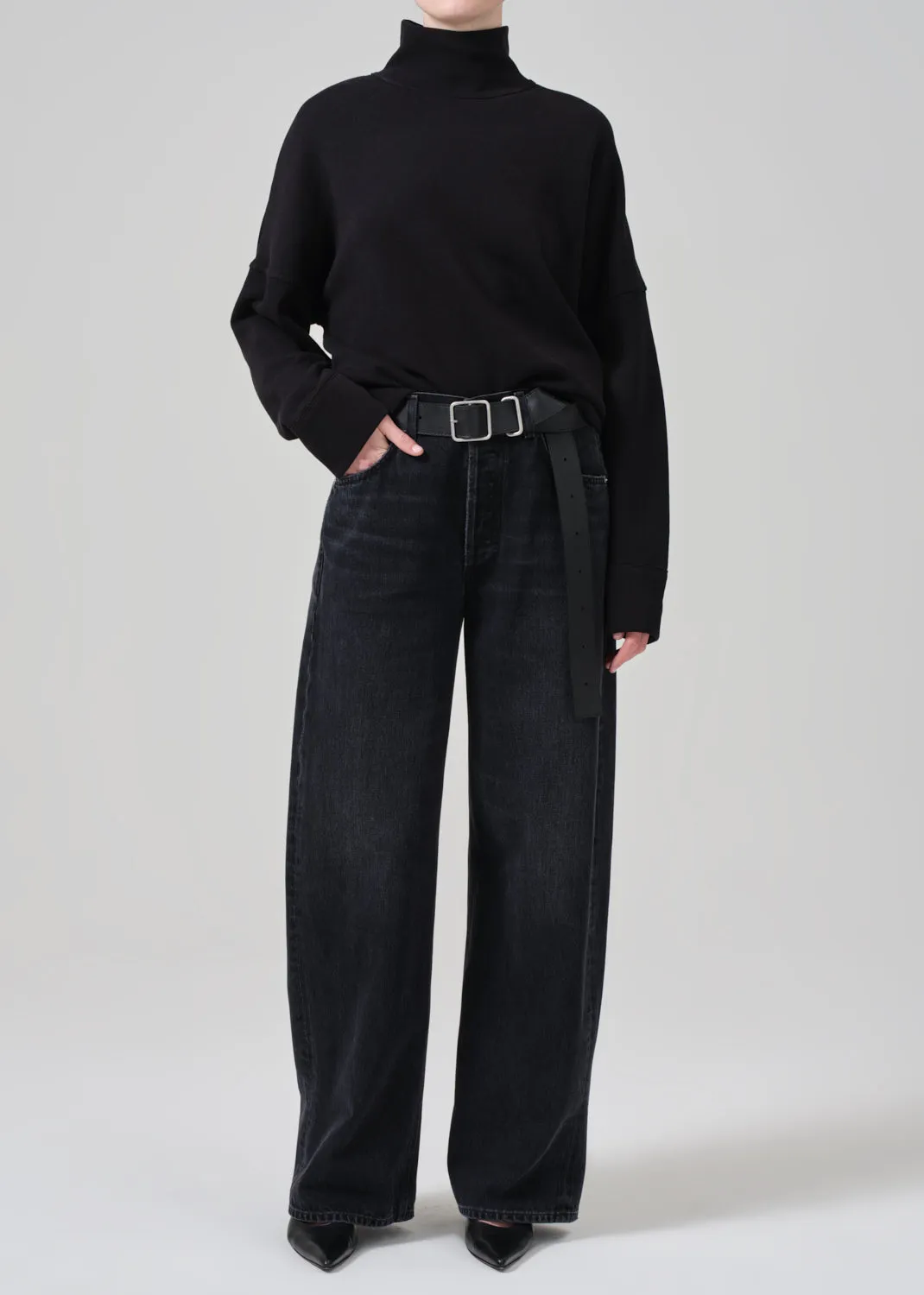Cara Turtleneck in Black