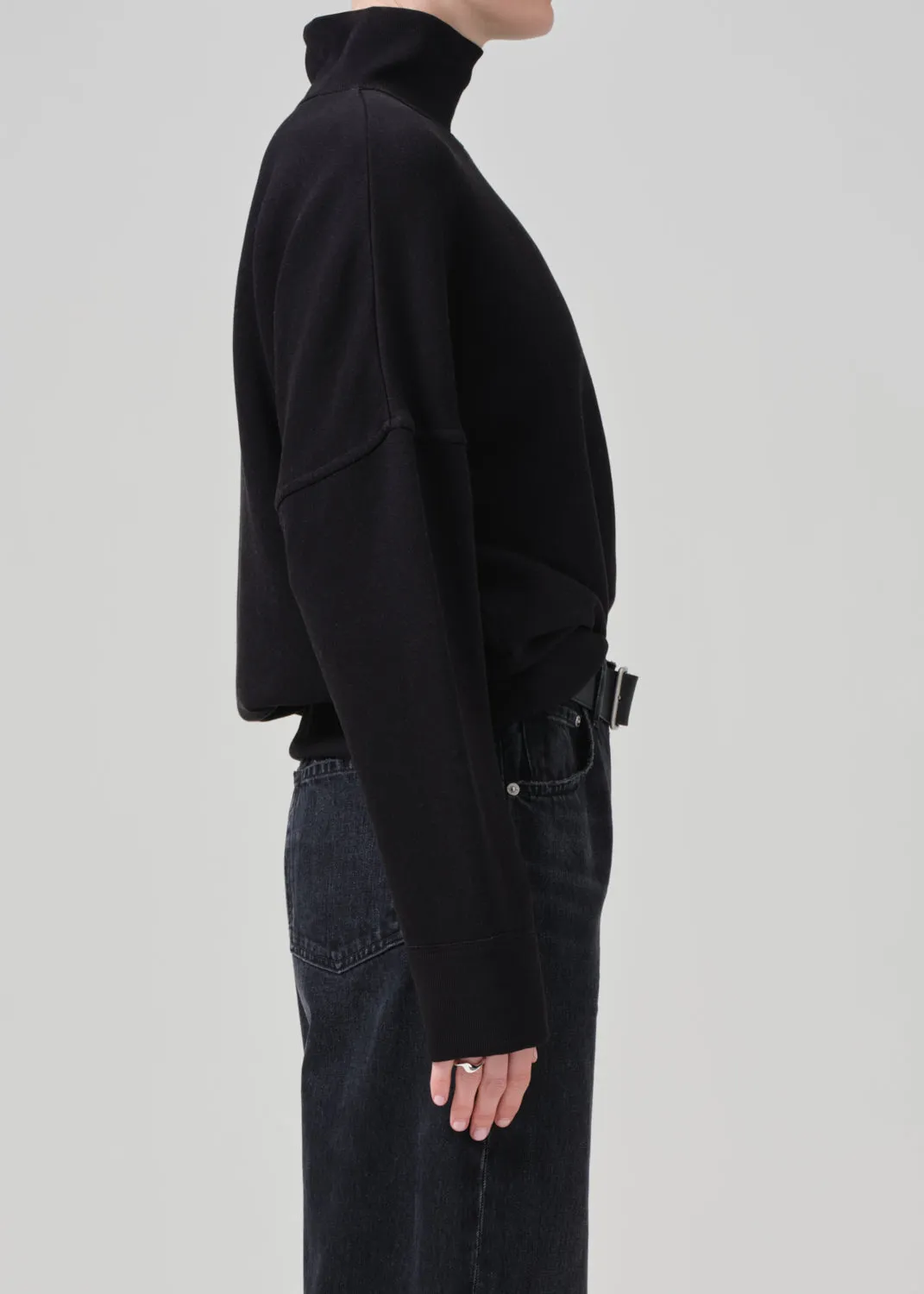 Cara Turtleneck in Black