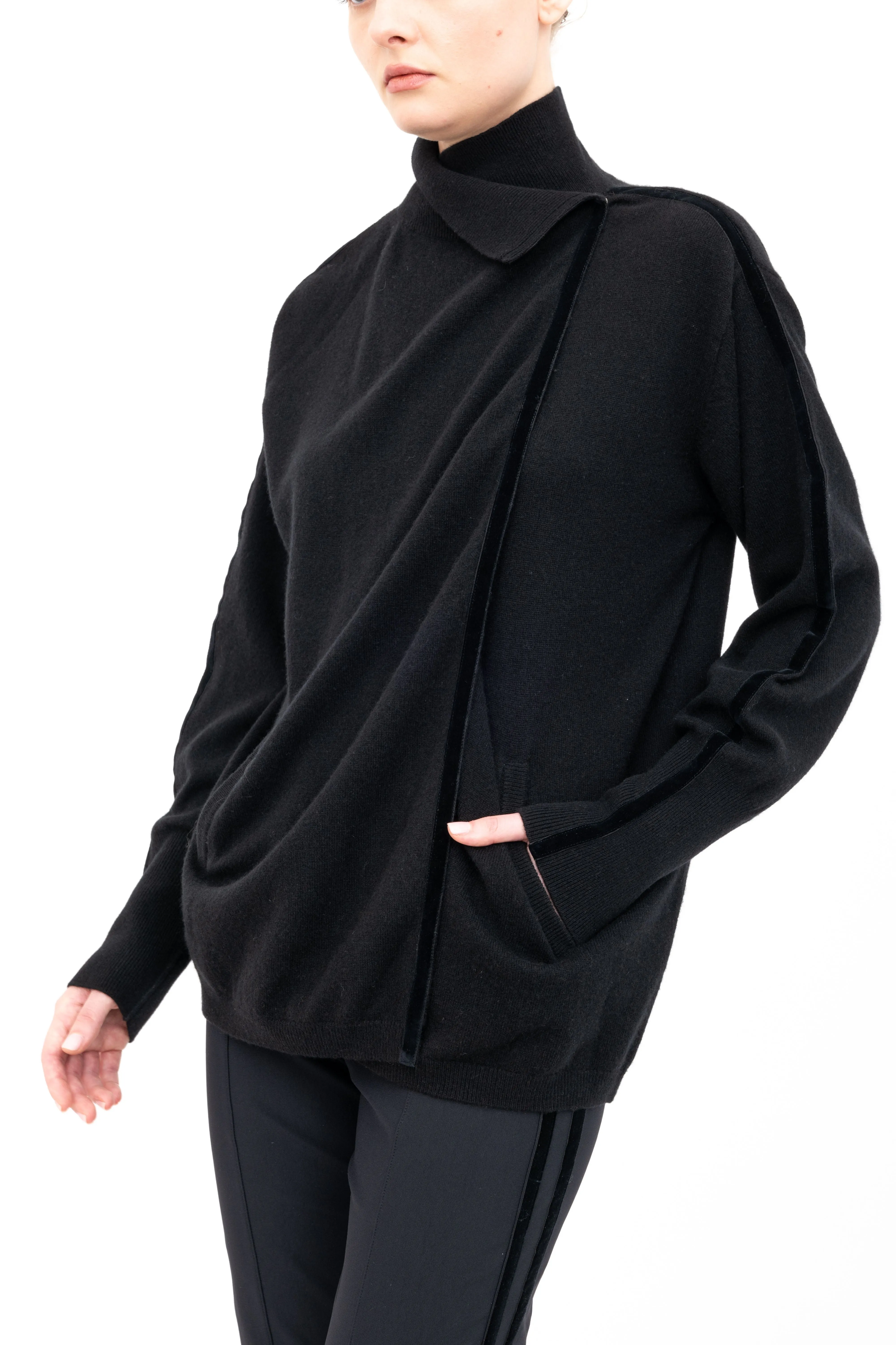 Cashmere Blend Double Breast Knit Cardigan - ACACIA H24