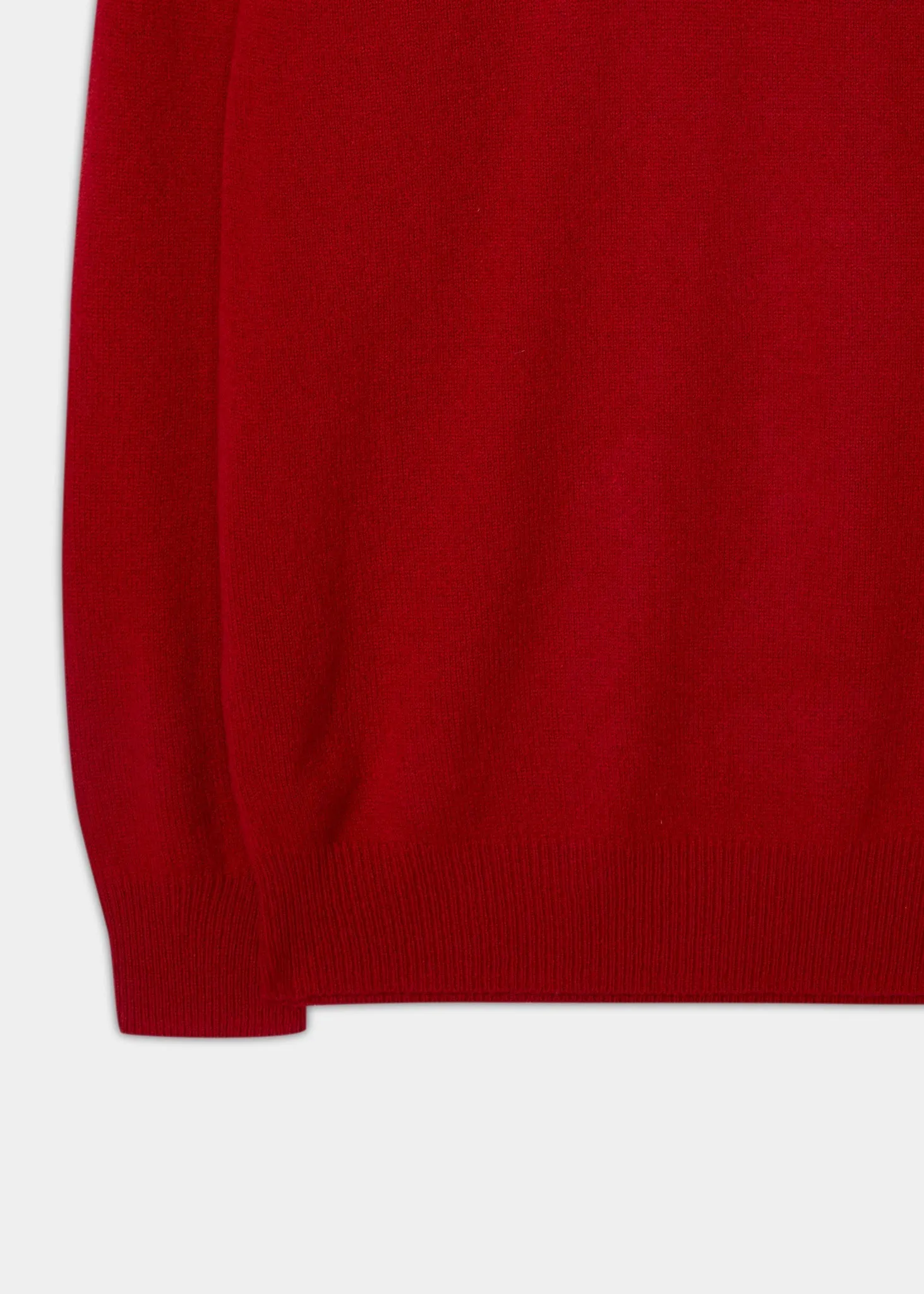 Dorset Men's Lambswool Jumper in Dubonnet - Classic Fit