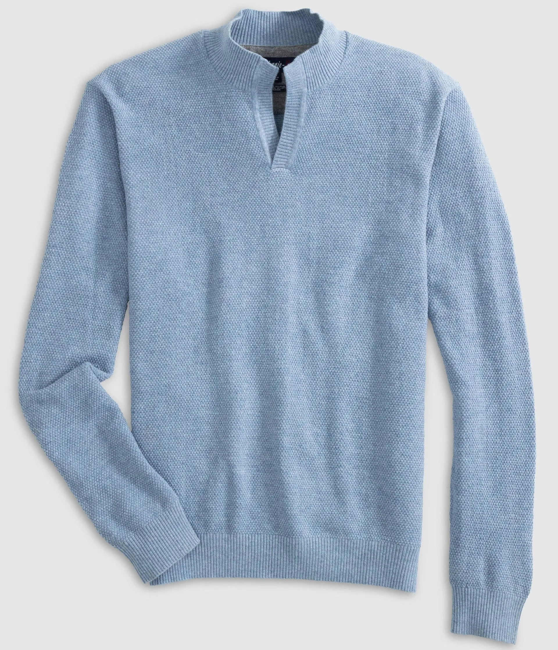 Esteban Johnny Collar Sweater in Breeze by Johnnie-O