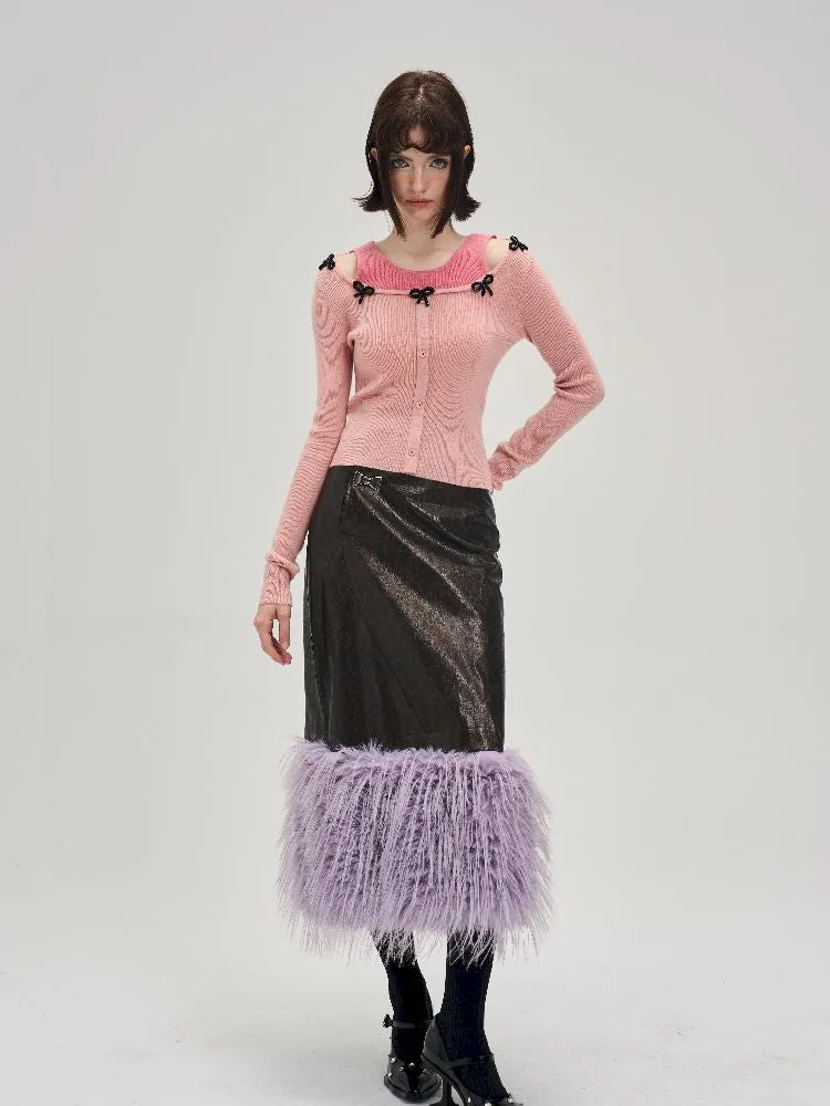 Fake two-piece wool sweater【s0000005302】