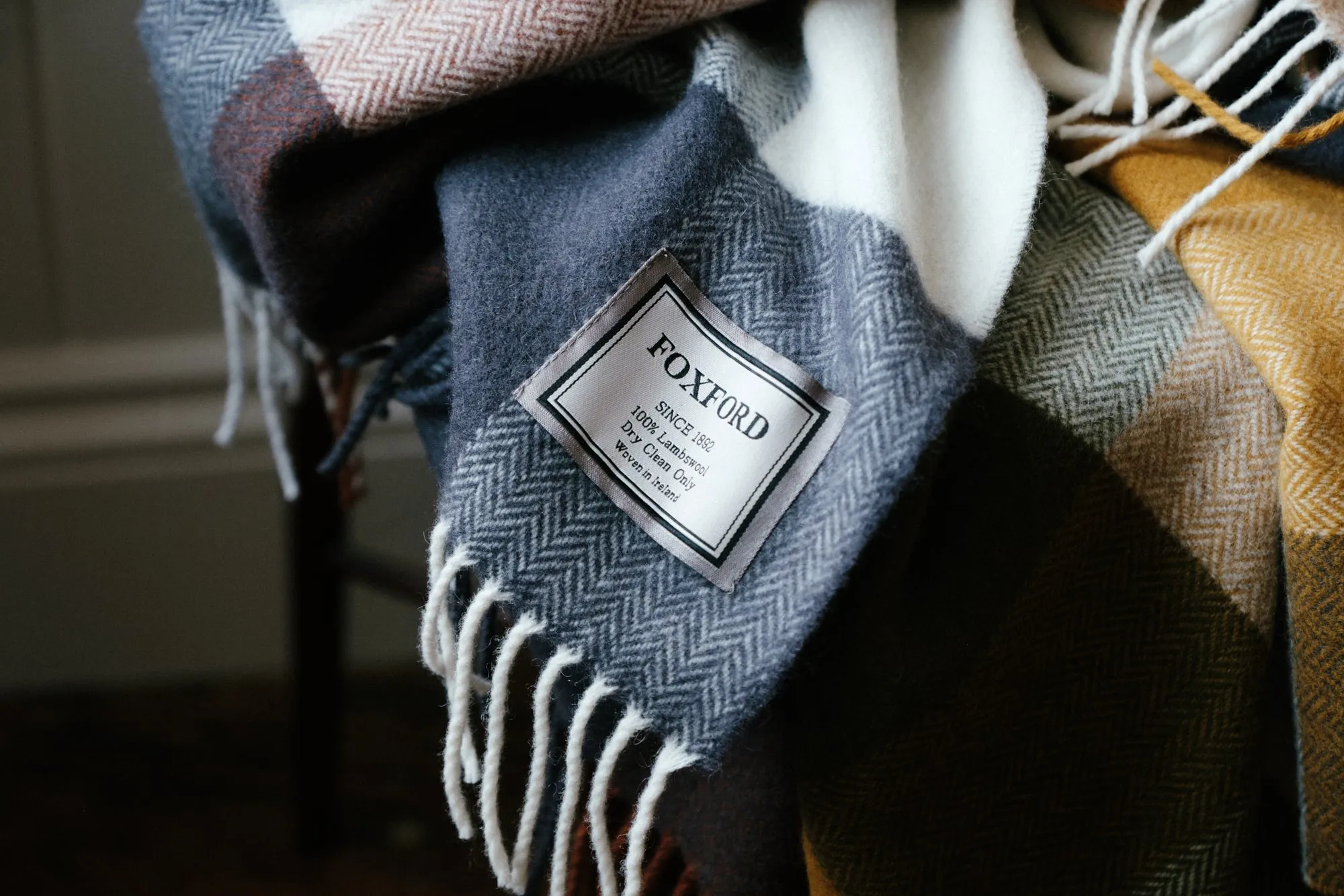Foxford Ardagh Lambswool Throw