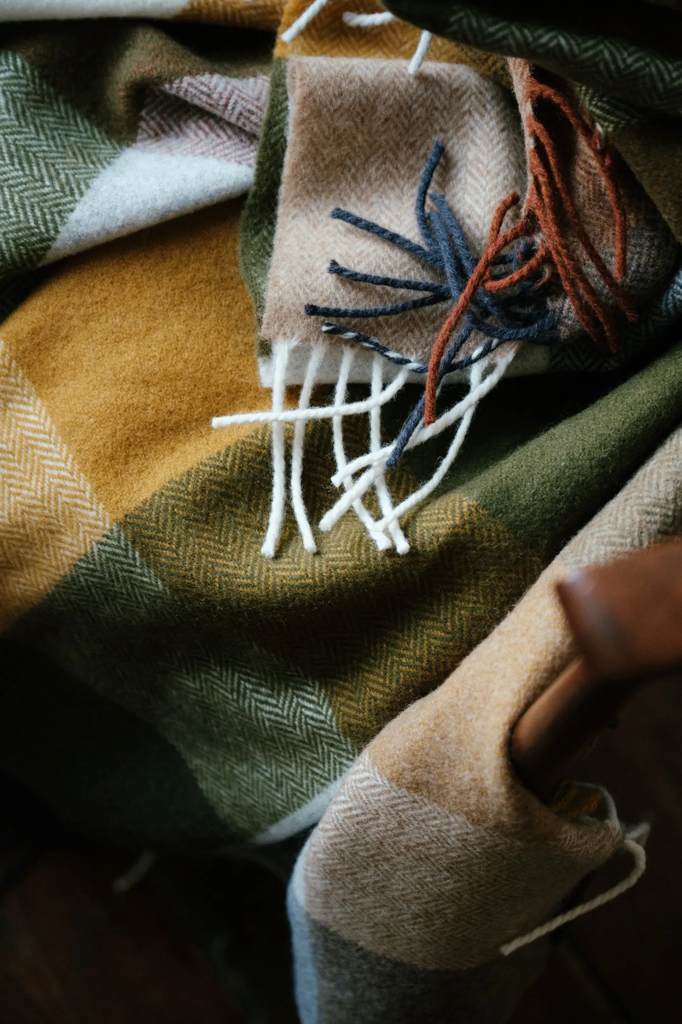 Foxford Ardagh Lambswool Throw