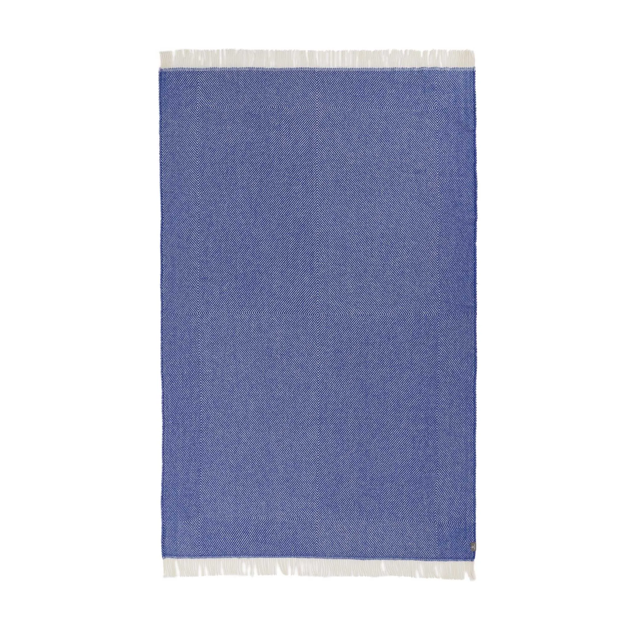 Gotland Wool Blanket [Ultramarine/Cream]