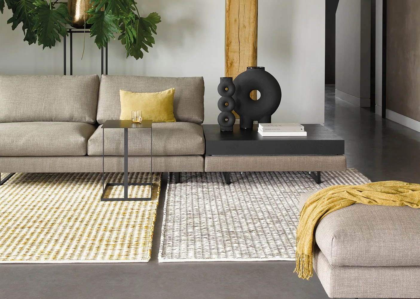 Grain 013501 Wool Rugs in Multi by Brink and Campman