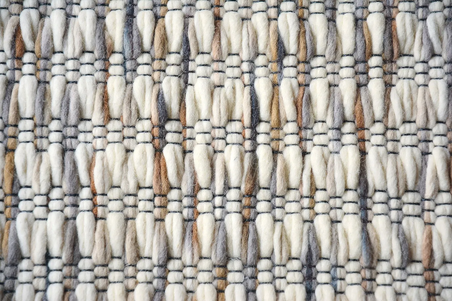 Grain 013501 Wool Rugs in Multi by Brink and Campman