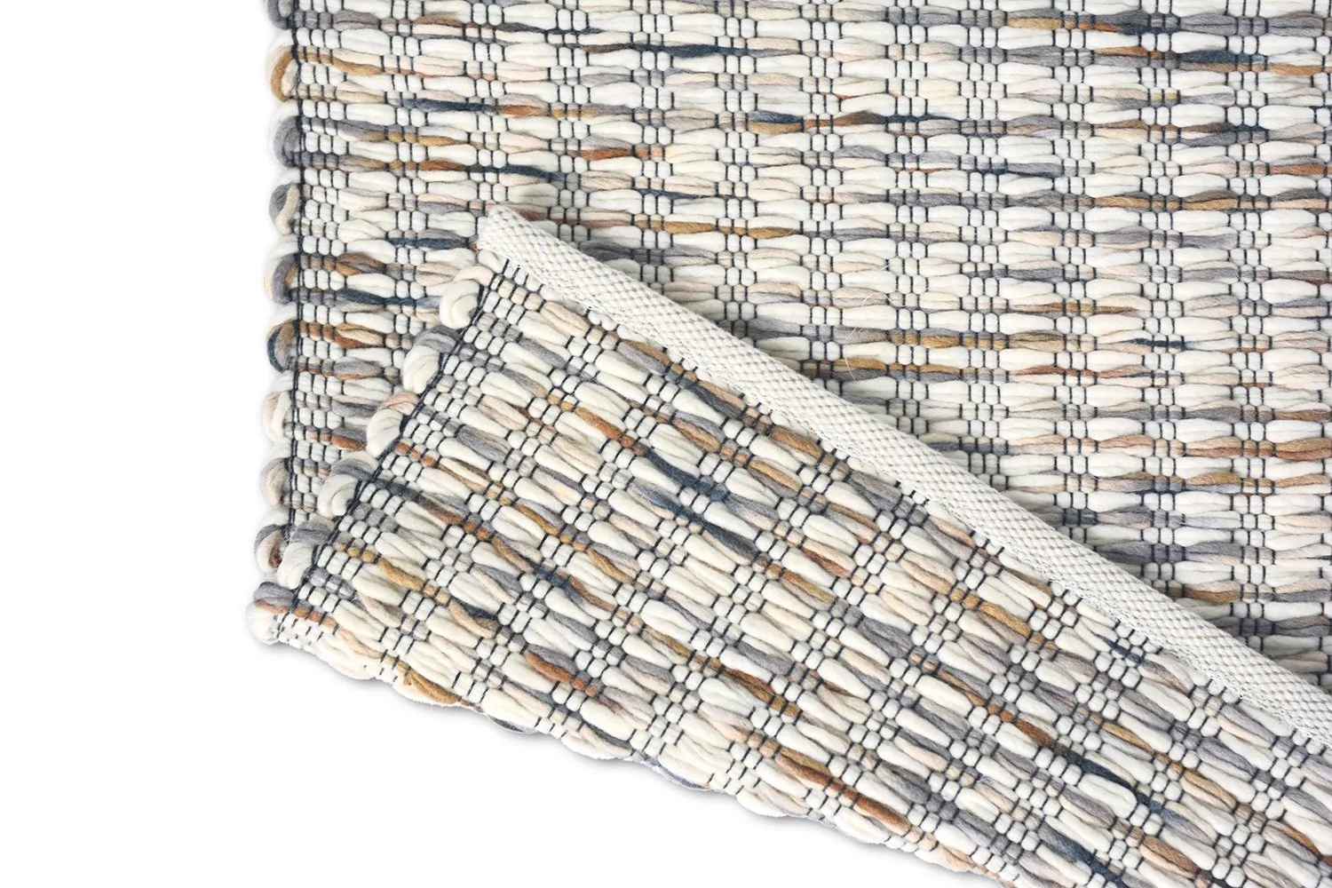 Grain 013501 Wool Rugs in Multi by Brink and Campman