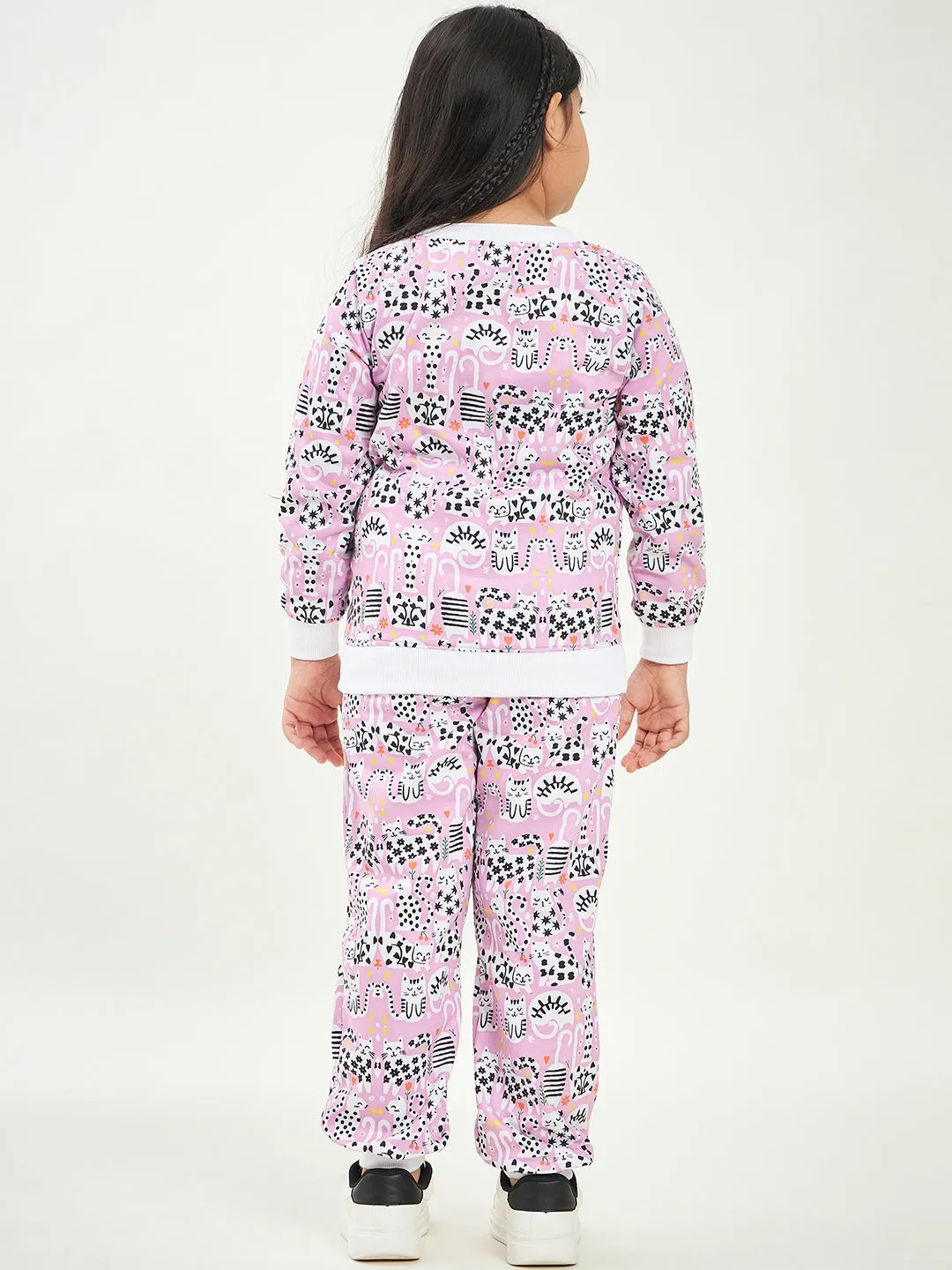 Graphic Printed Fleece Tracksuits