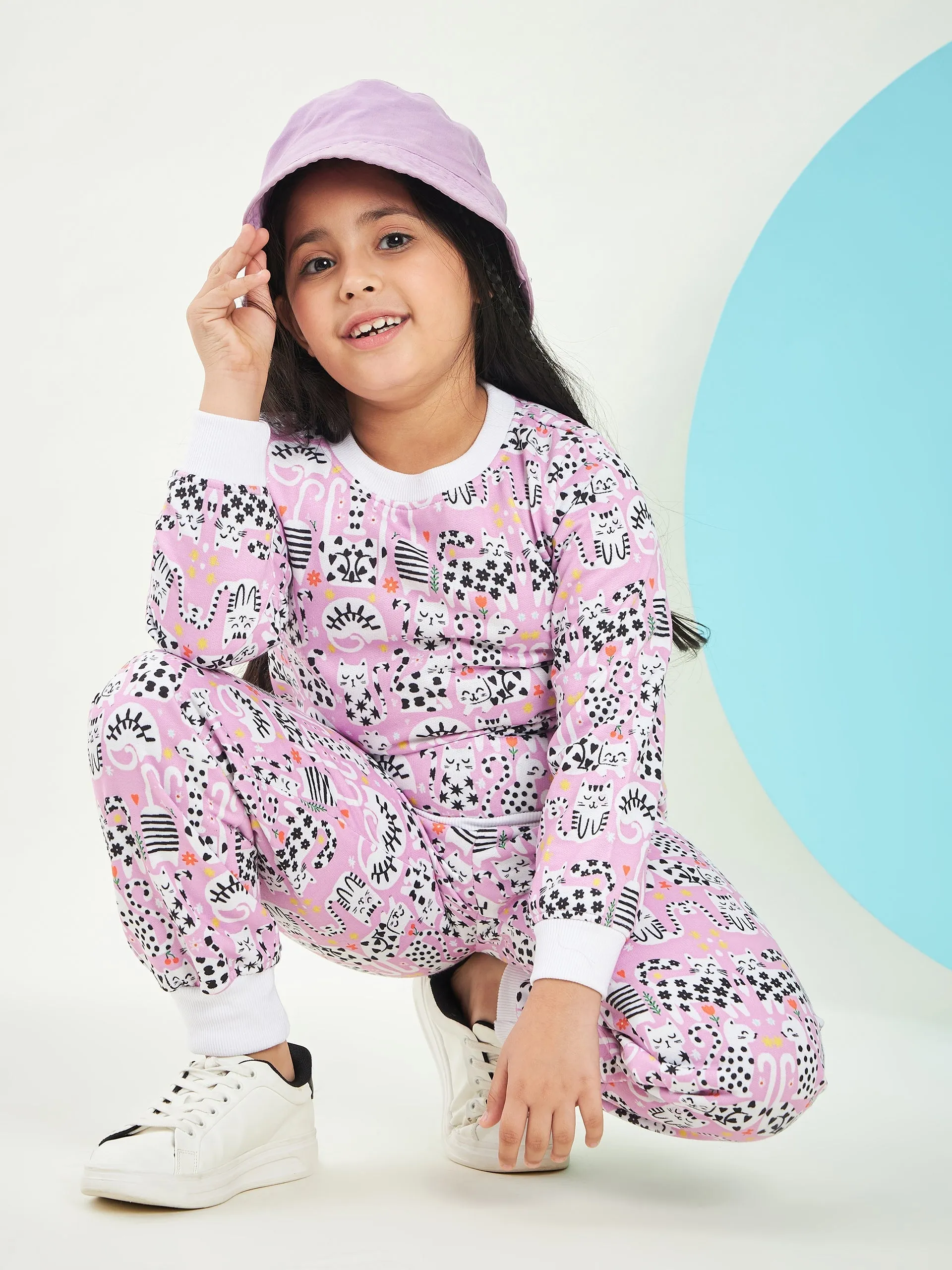 Graphic Printed Fleece Tracksuits