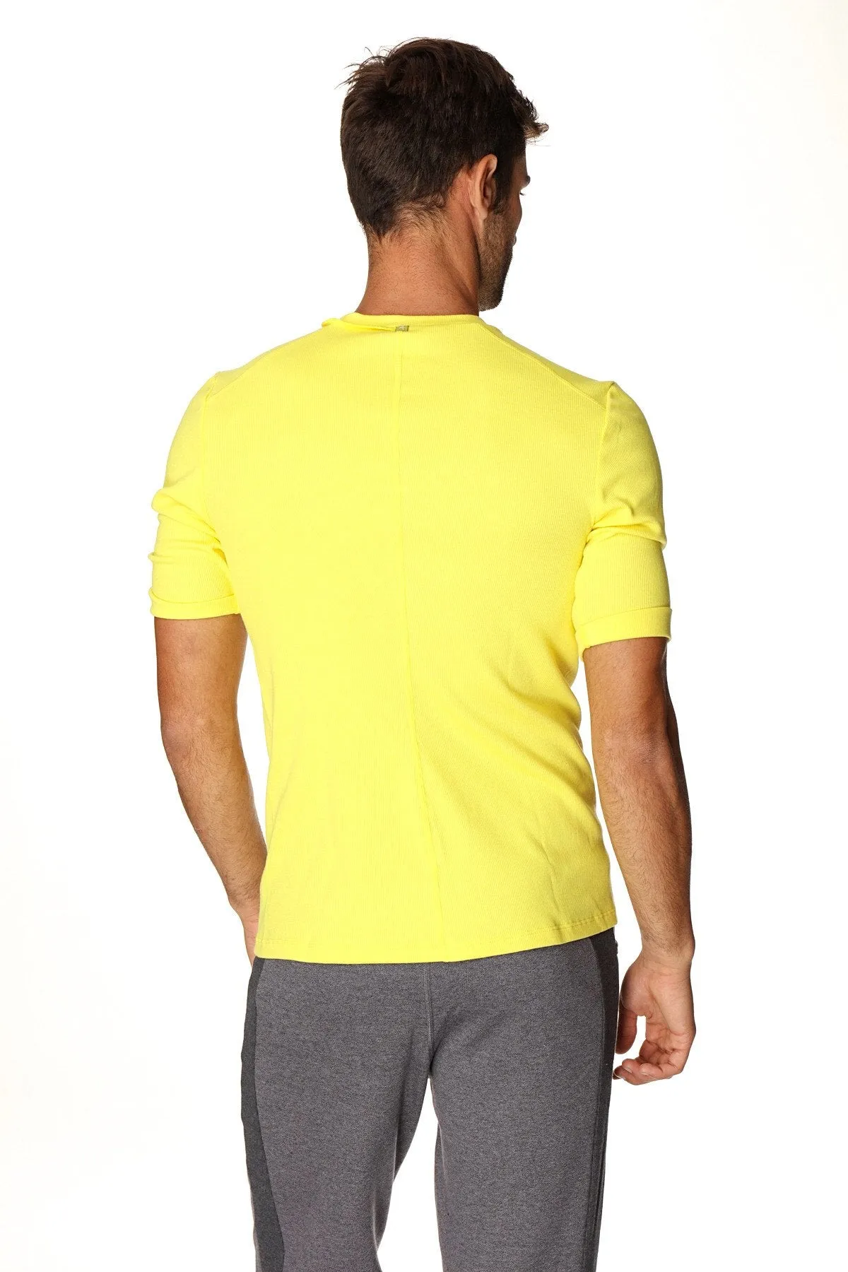 Hybrid V-Neck (Tropic Yellow)