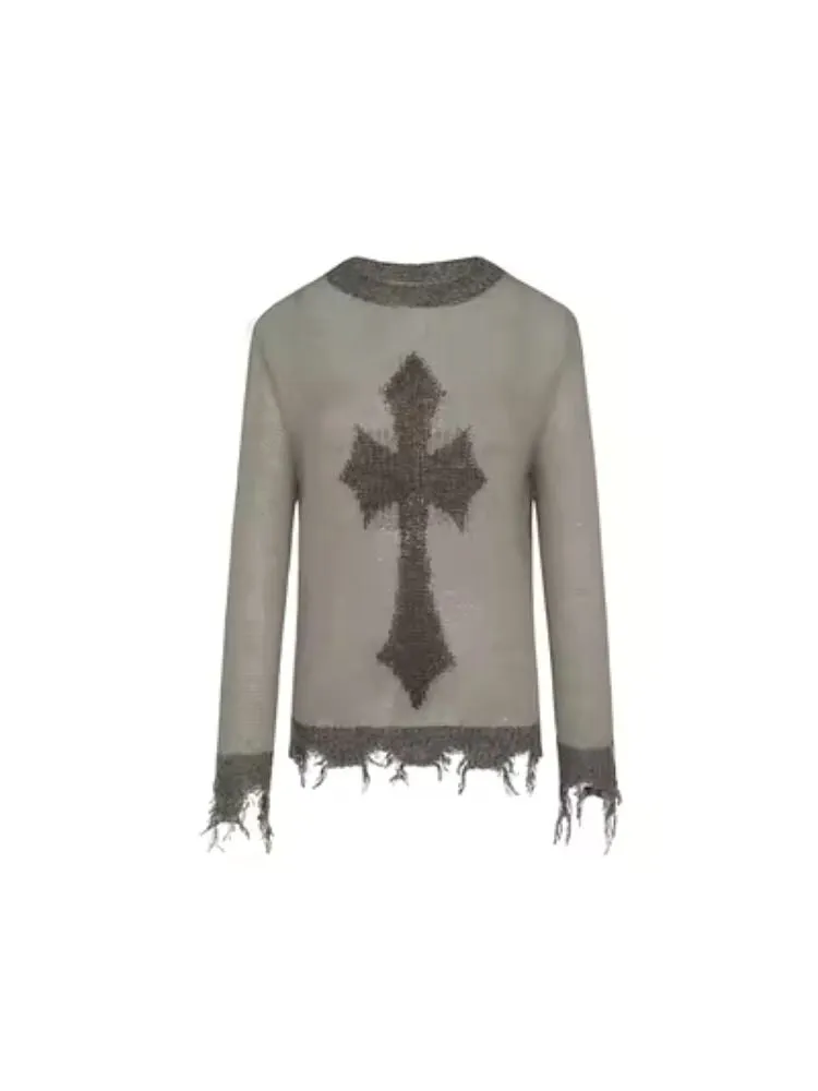 Loose wool sweater top【s0000004081】
