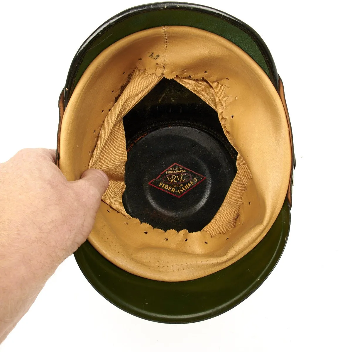 Original German WWII Metropolitan Police Officer Shako by Erel
