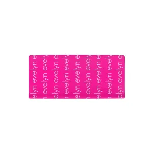 PERSONALIZED MODERN REPEAT CHANGING PAD COVER - LIGHT