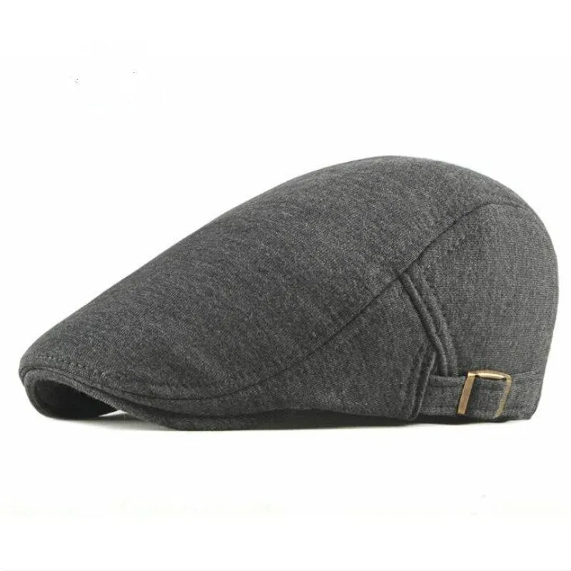 "Beynac" Wool Flat Cap