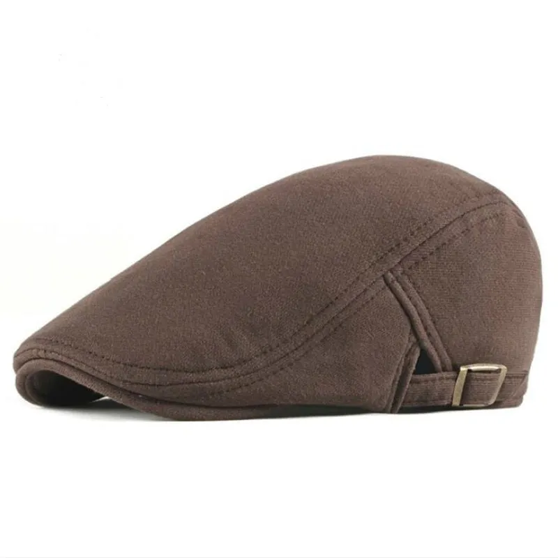 "Beynac" Wool Flat Cap