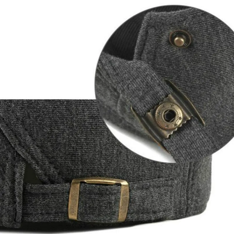 "Beynac" Wool Flat Cap