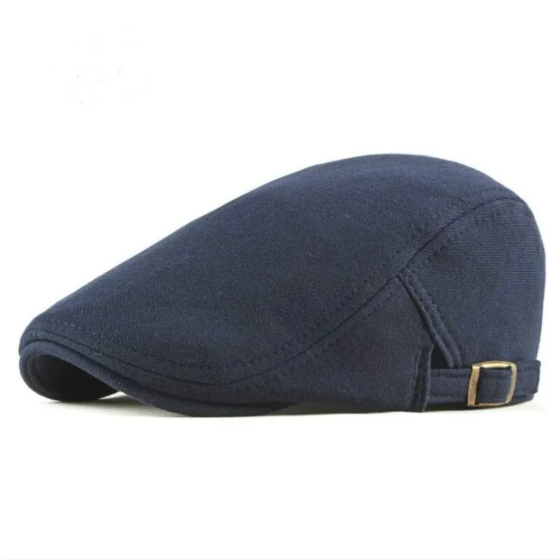 "Beynac" Wool Flat Cap