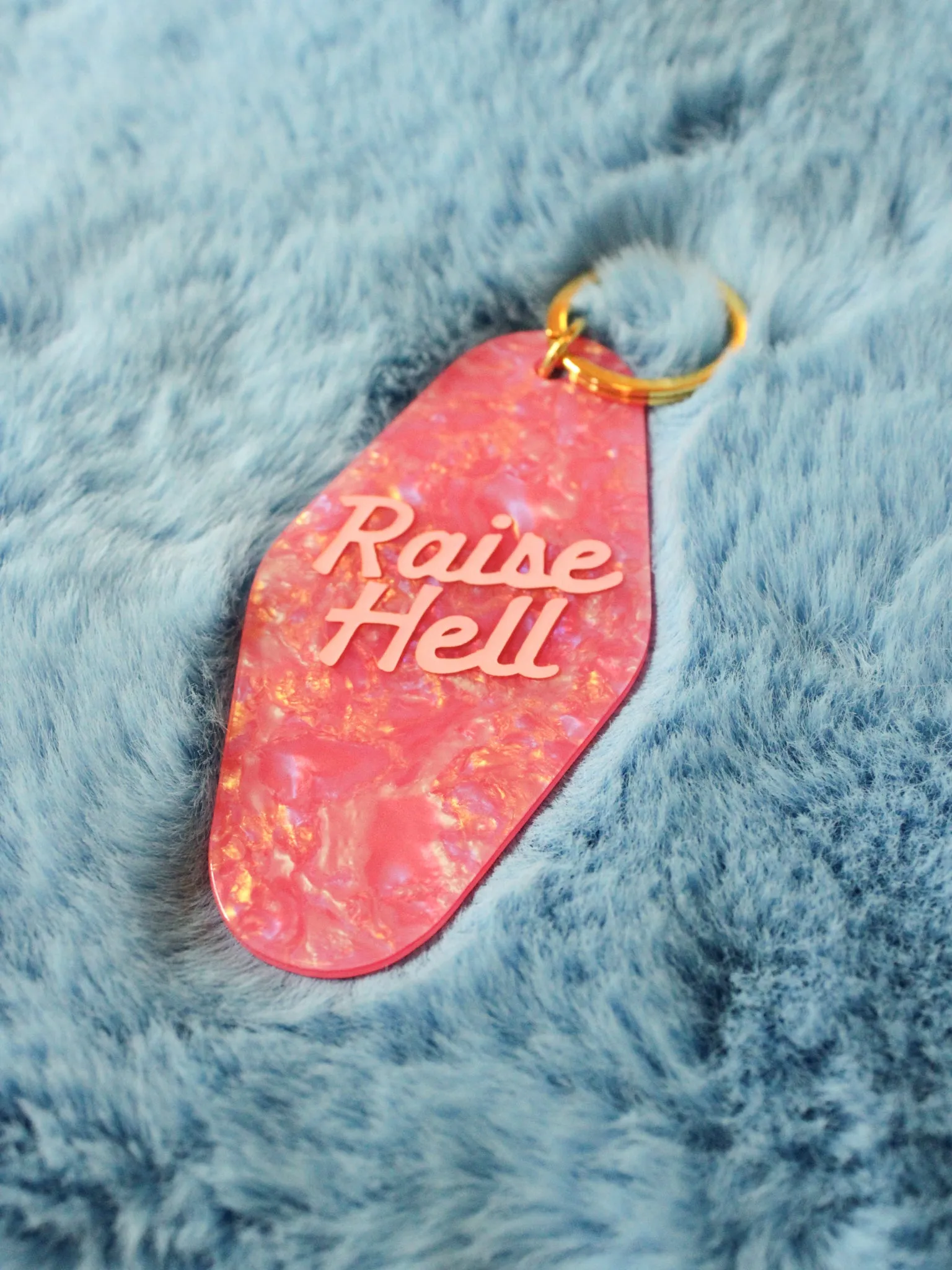 Raise Hell Keychain