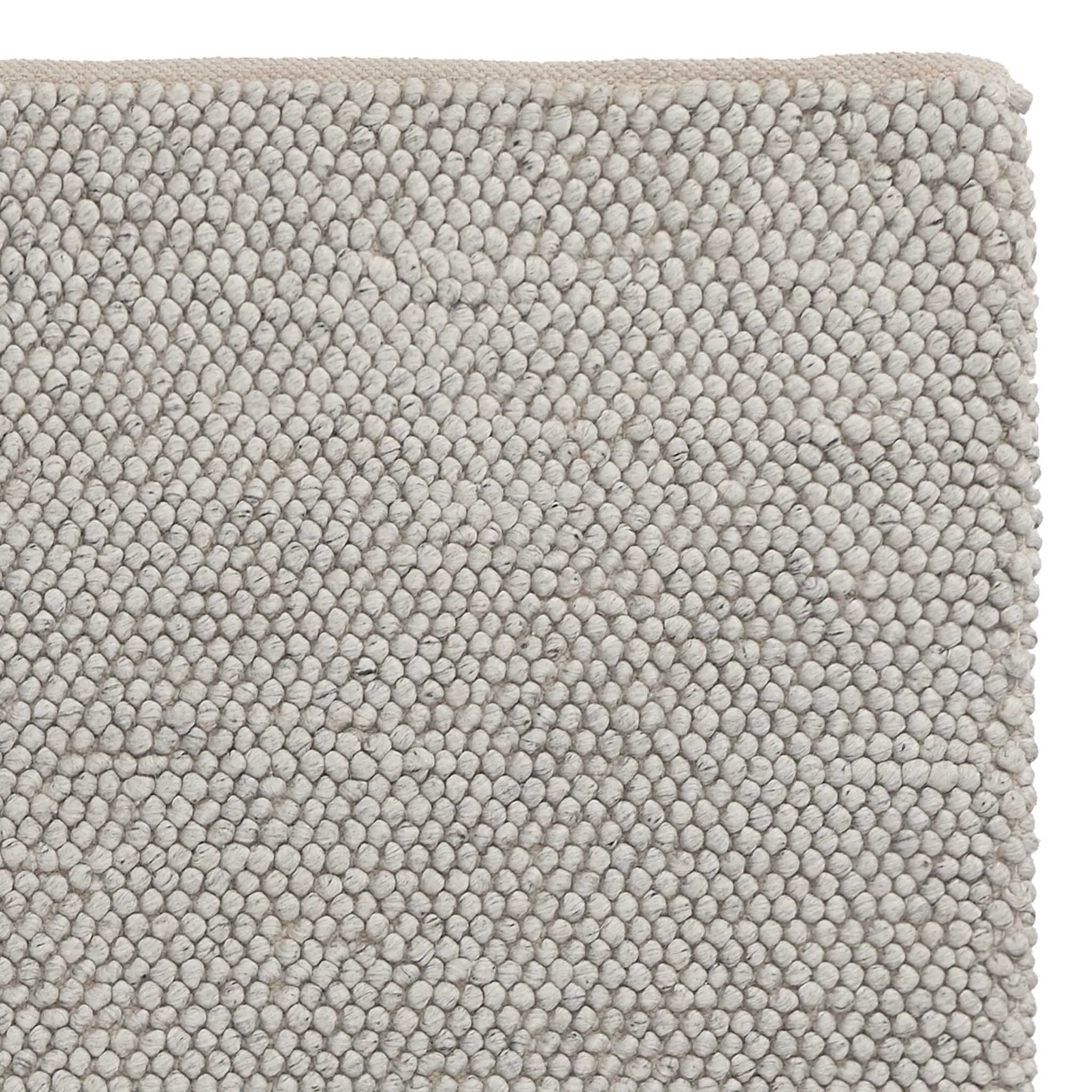 Ravi Wool Rug [Silver grey]