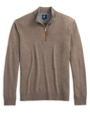 Walnut Raynor 1/4 Zip Pullover - Stylish and Comfortable