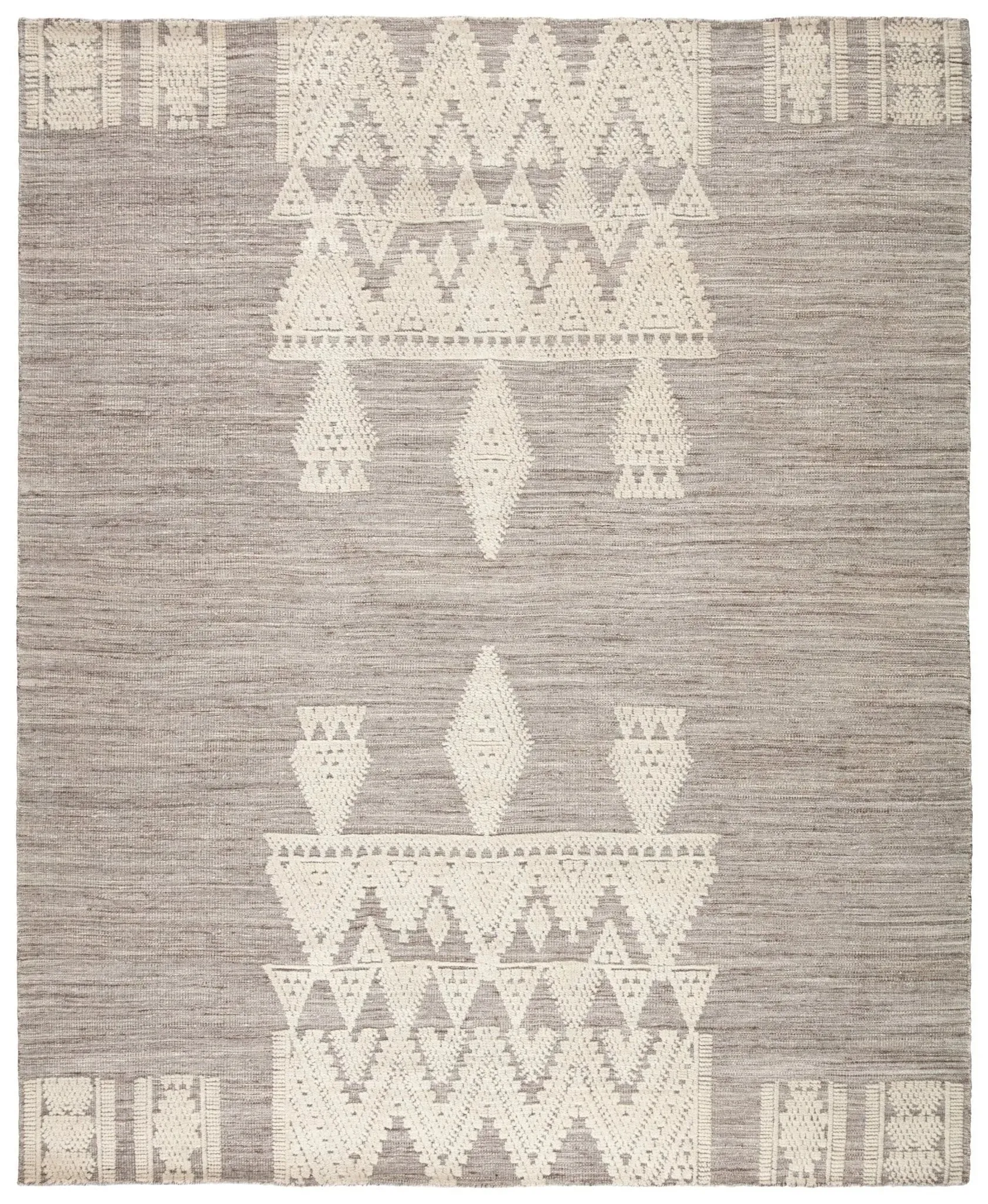 Rize RIZ09 Gray/Ivory Rug