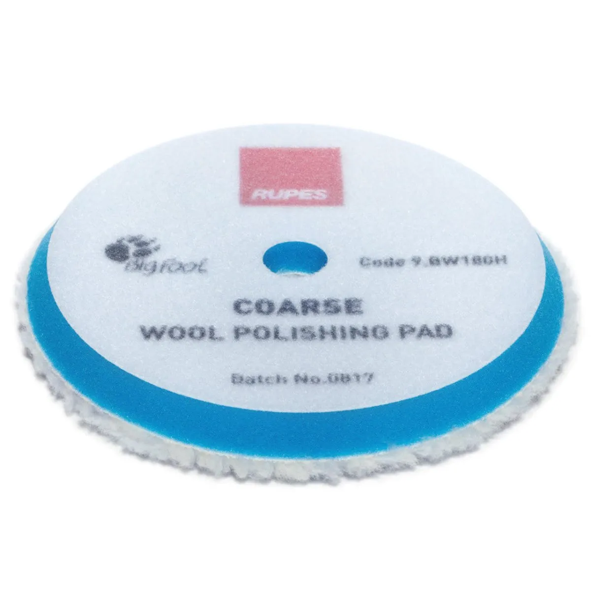 Rupes Coarse Wool Pad (Blue)
