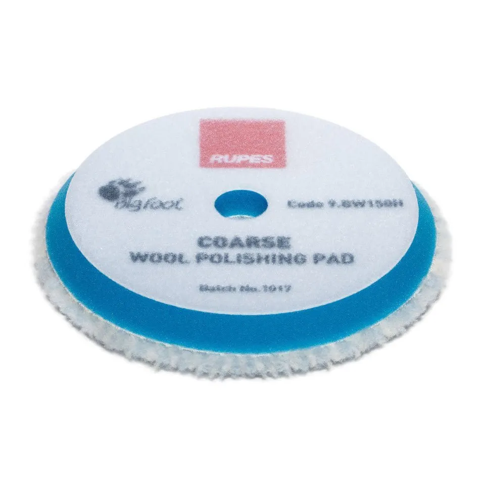 Rupes Coarse Wool Pad (Blue)