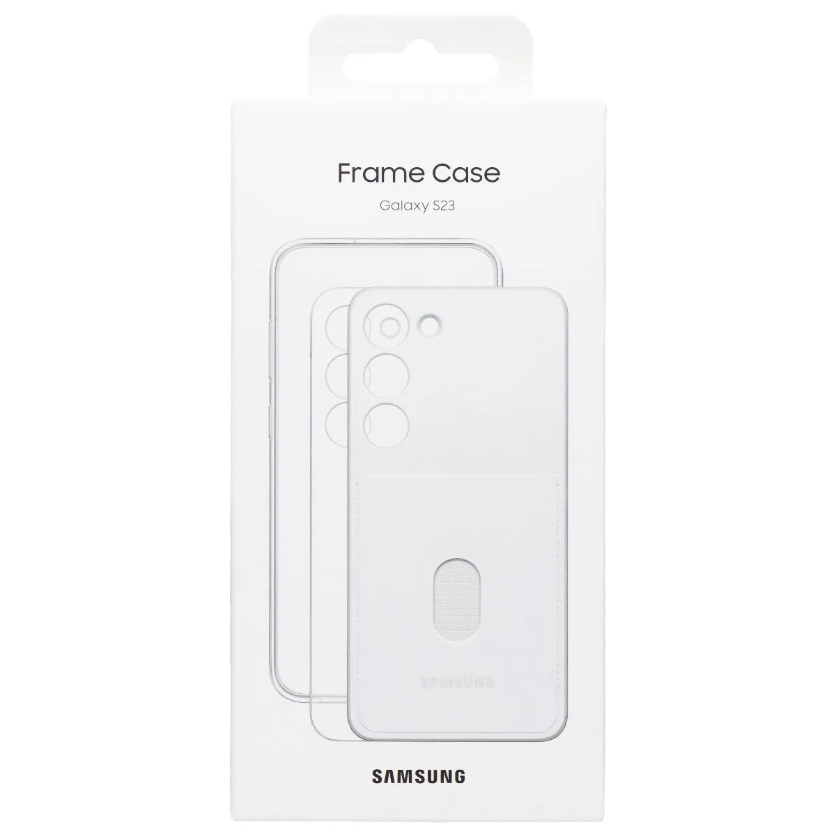 Samsung Frame Case for Galaxy S23 - White