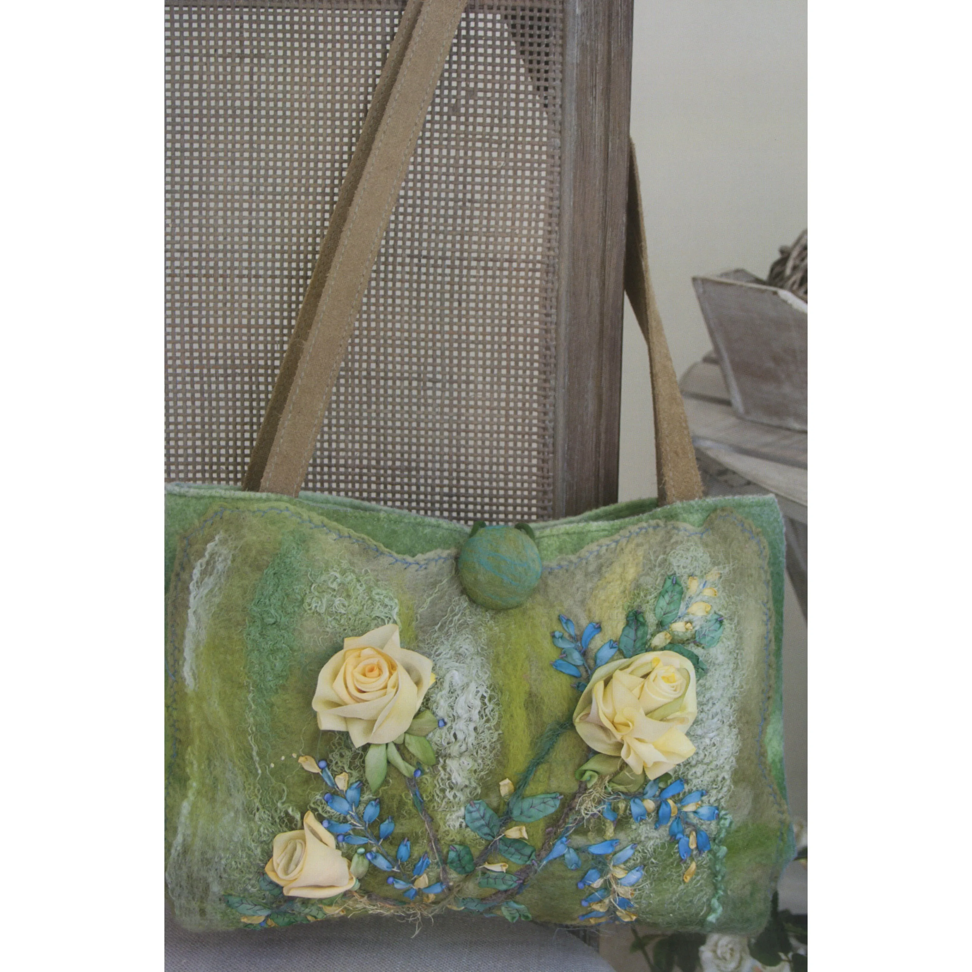 The Art of Felting & Silk Ribbon Embroidery