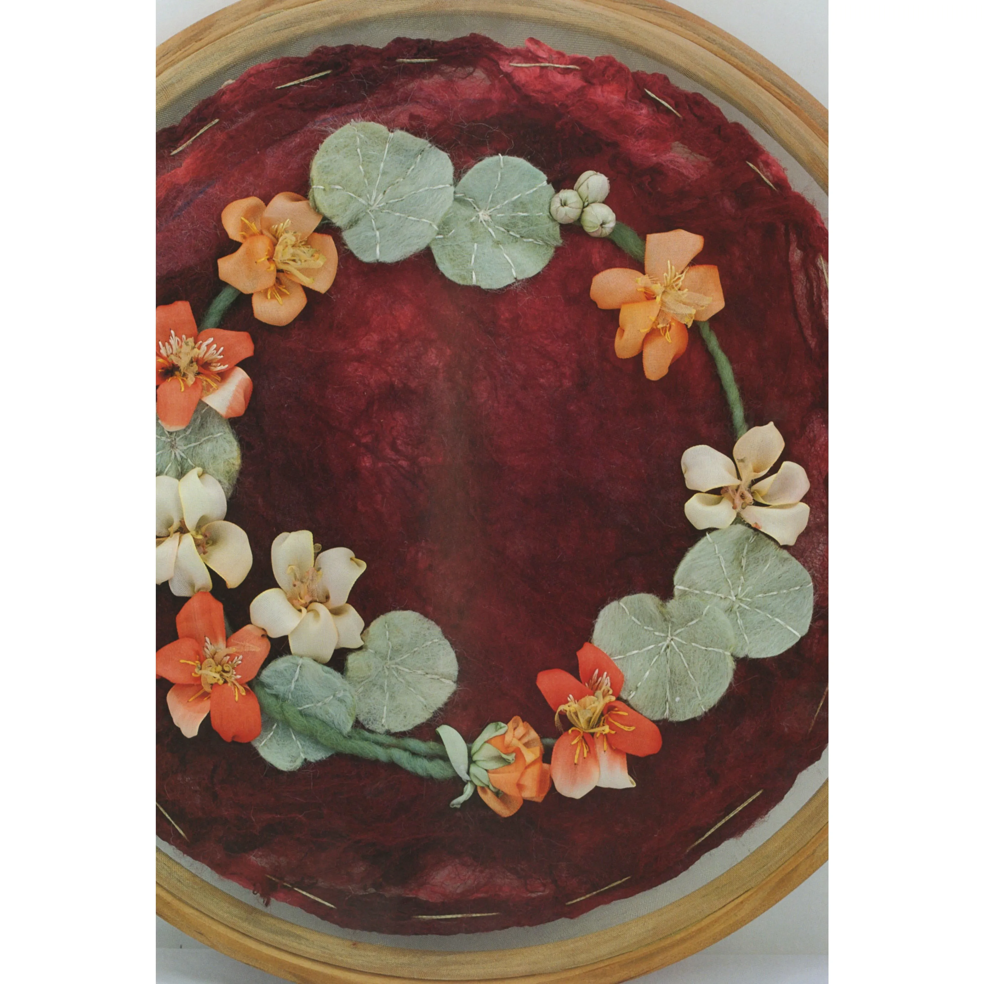 The Art of Felting & Silk Ribbon Embroidery