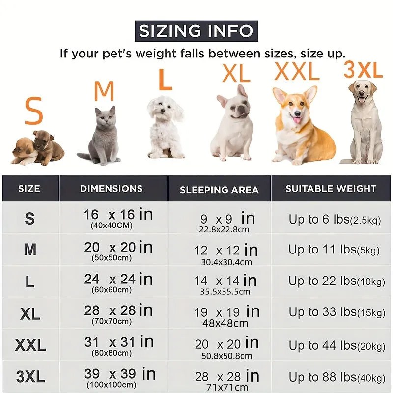 Ultimate Comfort Bed for Anxious Dogs Various Sizes