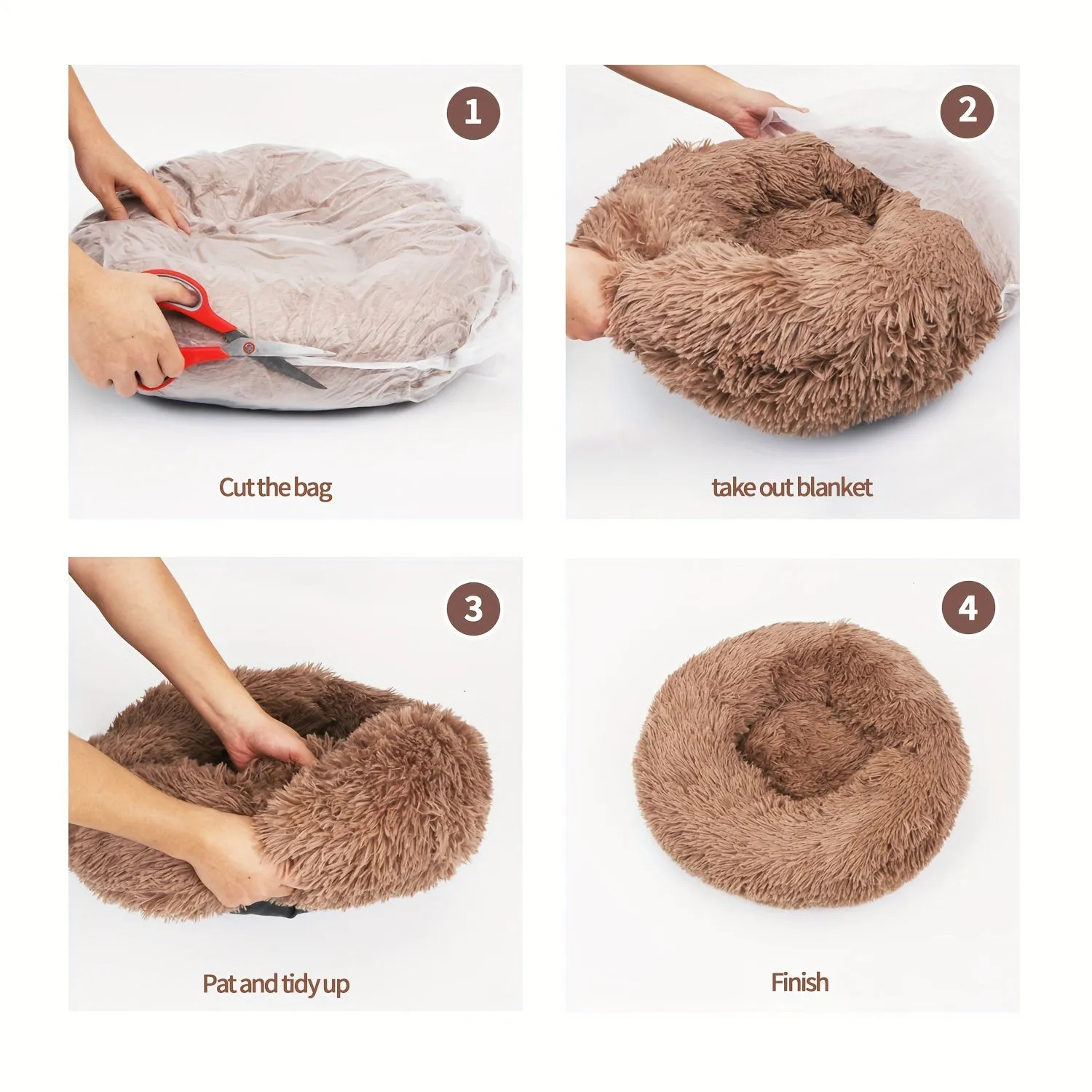 Ultimate Comfort Bed for Anxious Dogs Various Sizes