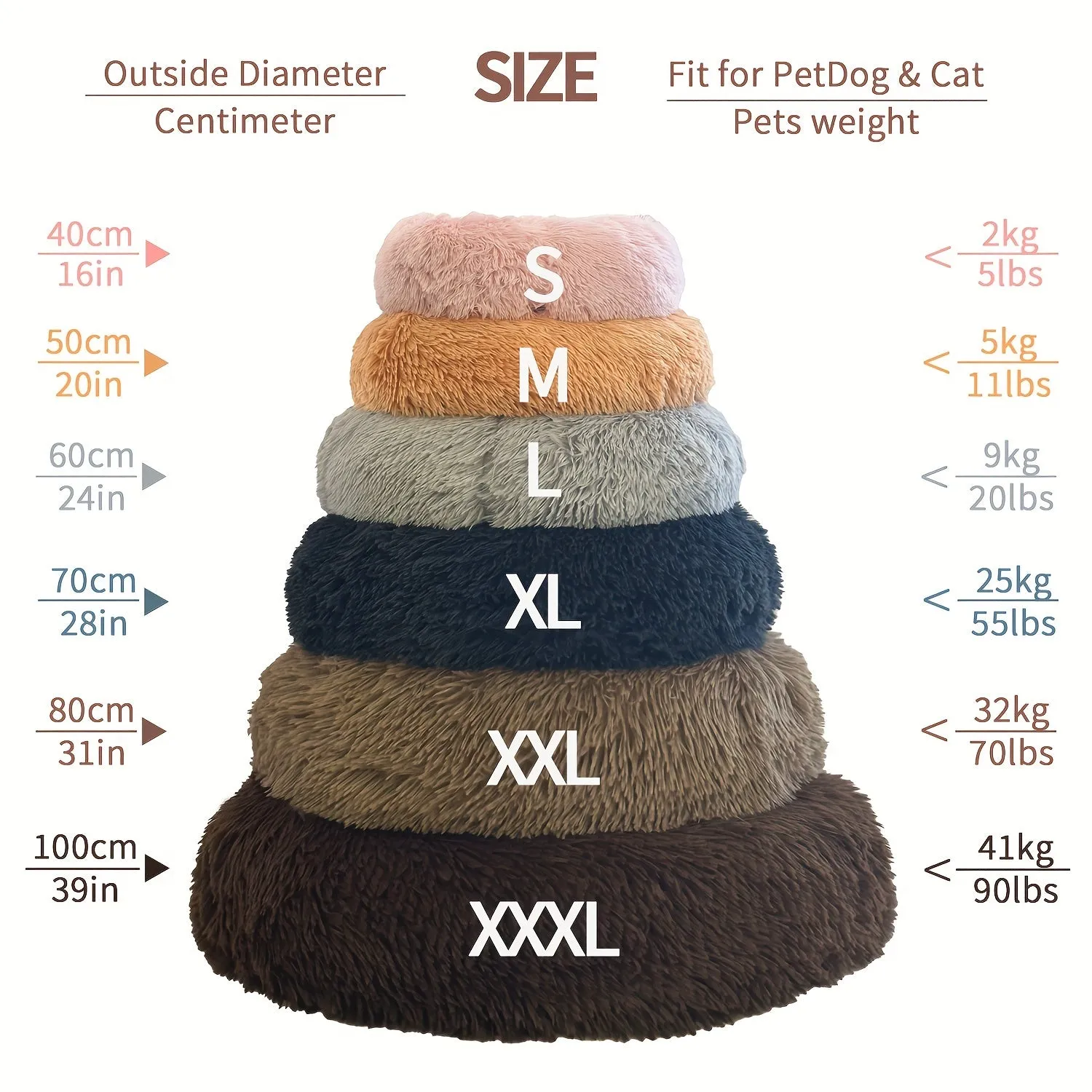 Ultimate Comfort Bed for Anxious Dogs Various Sizes