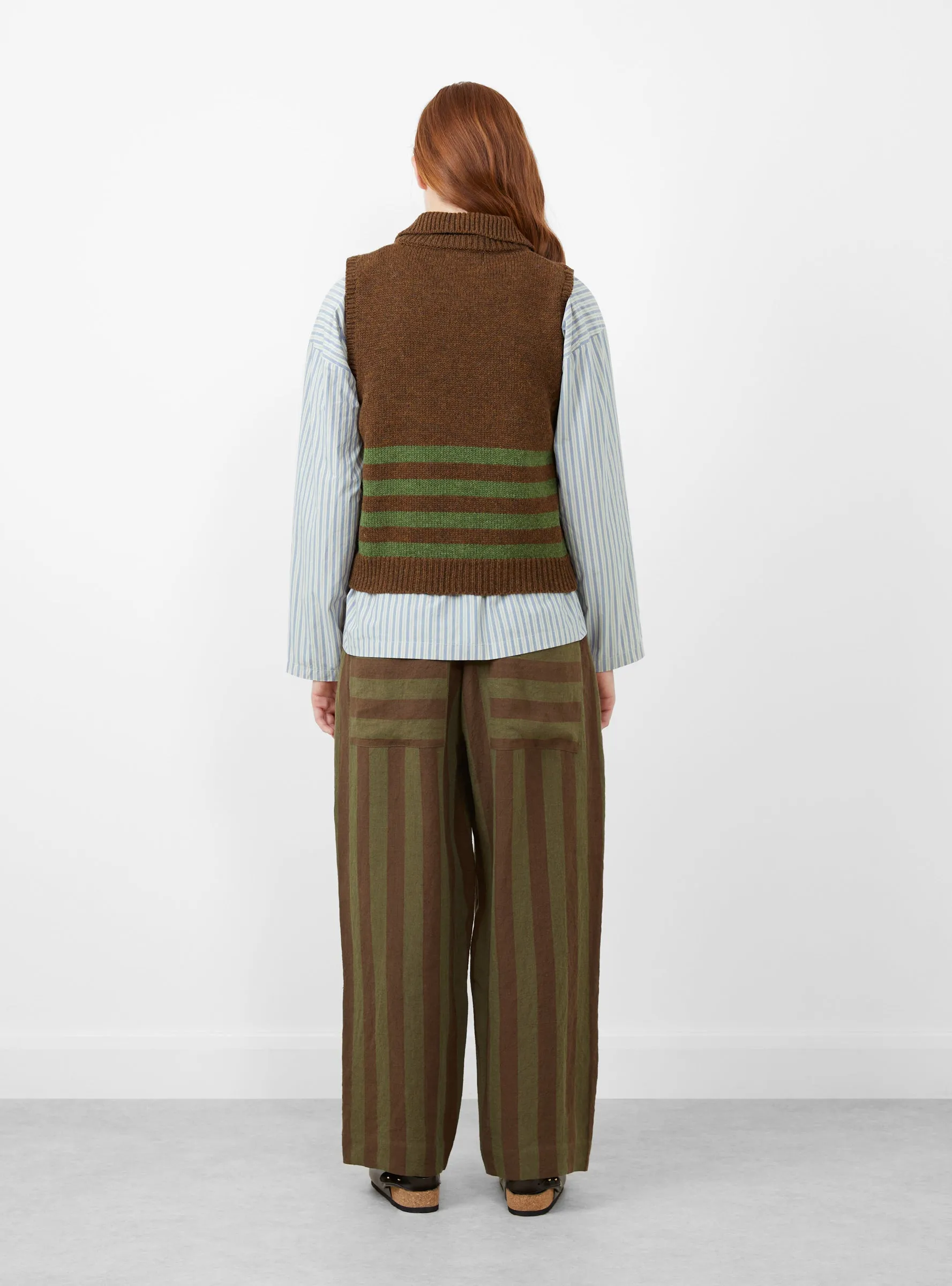 Violet Vest Tobacco/Dark Apple