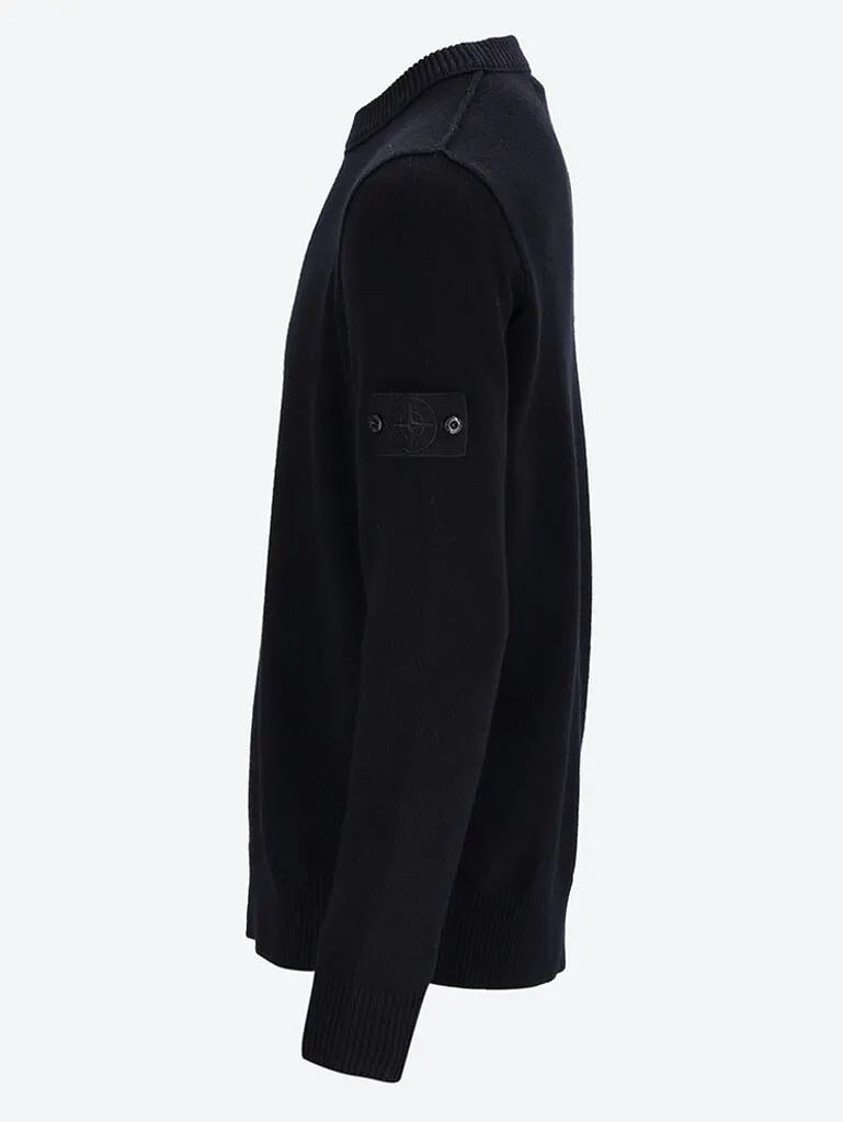 Wool ghost crewneck