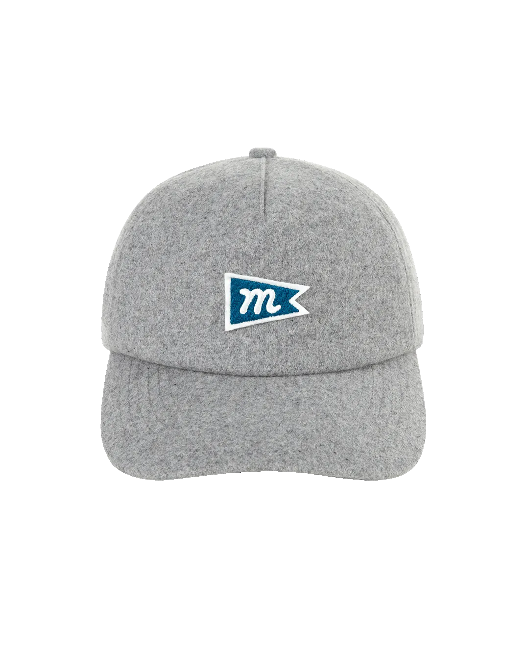 Wool Pennant Hat - Gray